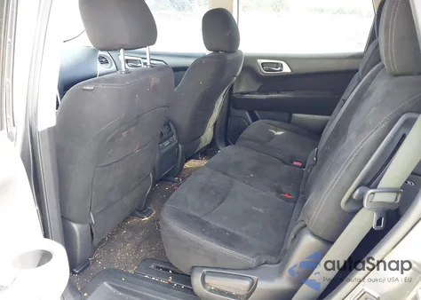 2014 Nissan Pathfinder S из США, поврежденный, VIN 5N1AR2MN4EC703503